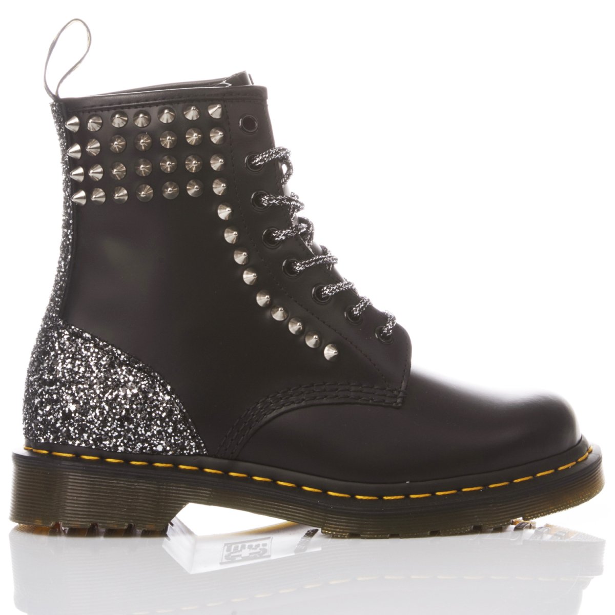 Dr.Martens Shining Smooth Borchie, Glitter, Special