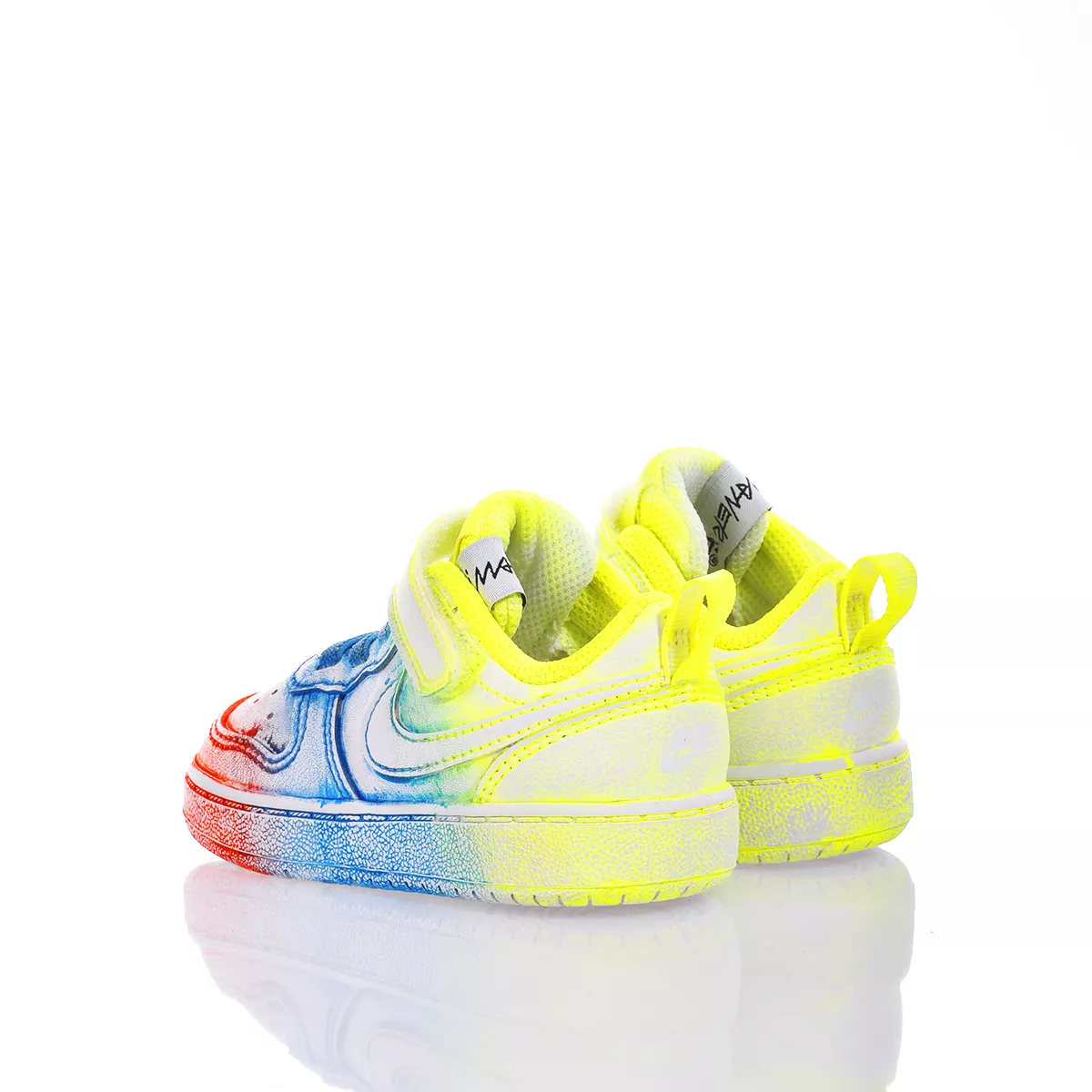 Nike Baby Fluo Mix Court Vision Washed-out