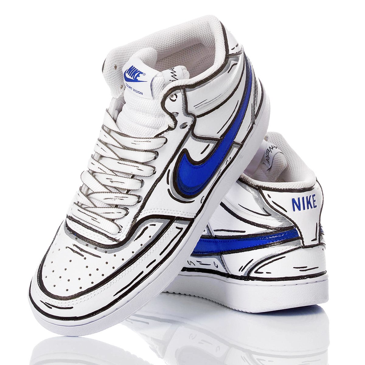 NIKE COMICS BLUE Air Force Vision Special