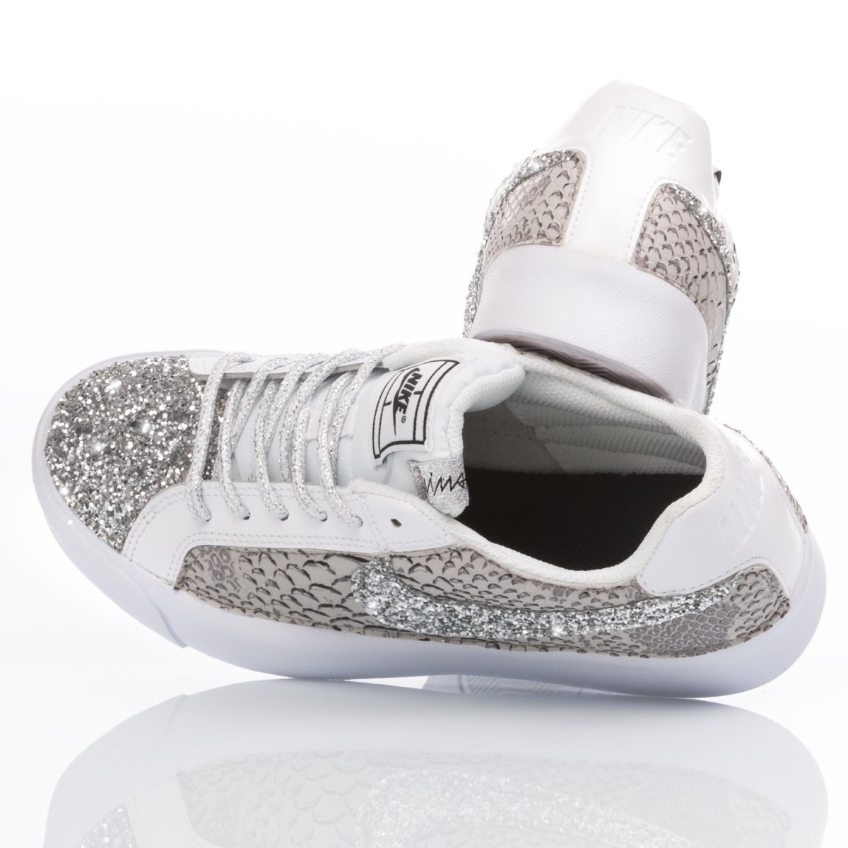 Nike Court Snake Silver  