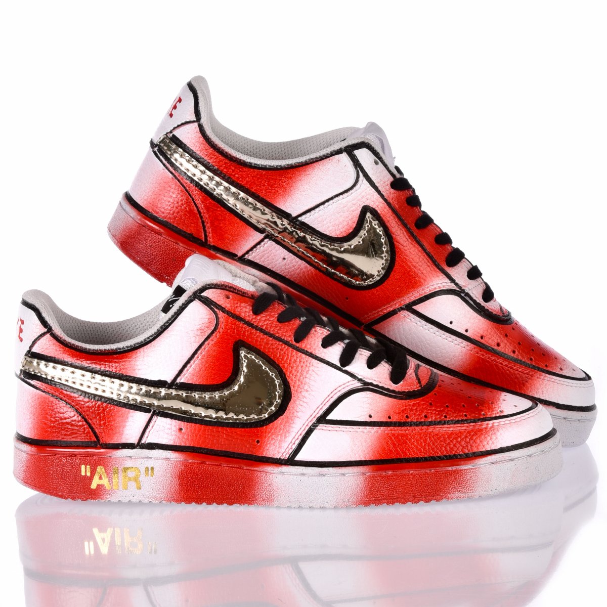 Nike Red Claus Air Force Vision Special