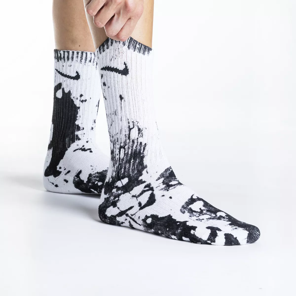 Nike Socks Black & White  